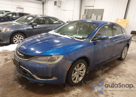 2015 Chrysler 200 Limited z USA, uszkodzony, nr VIN 1C3CCCAB7FN672157